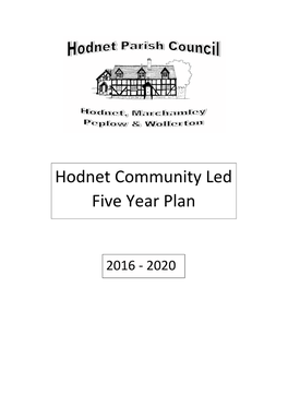 Hodnet Parish Plan