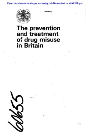The Prevention and Treatment of Drug Misuse in Britain