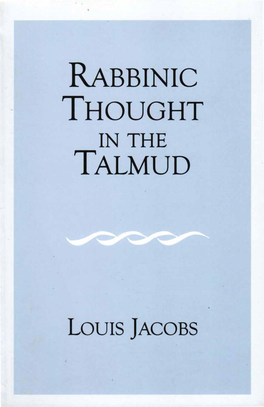 Thought Talmud