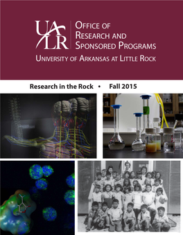 Research in the Rock Fall 2015