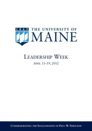 Leadership Week