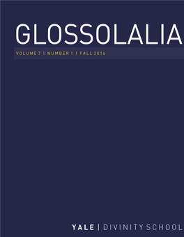 Glossolalia.Yale.Edu