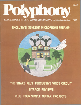 R W Y P H O Q Y ELECTRONICS-MUSIC-HOME RECORDING September/October 1982