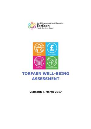 Torfaen Well-Being Assessment | 2
