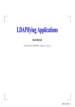 PHP and LDAP - Binding