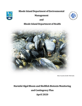 (HAB) and Shellfish Biotoxin Monitoring and Contingency Plan
