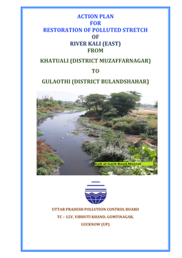 Of River Kali (East) from Khatuali (District Muzaffarnagar) to Gulaothi (District Bulandshahar)