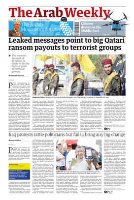 Leaked Messages Point to Big Qatari Ransom Payouts to Terrorist Groups ► the Ransom Amount of $1 Billion Is Likely to Be the Highest Paid to Terrorist Groups