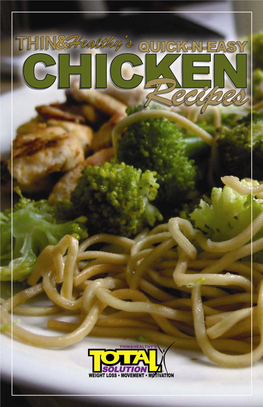 Chicken and Broccoli Alfredo ______