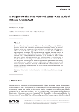 Case Study of Bahrain, Arabian Gulf
