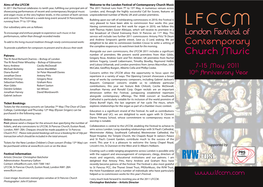 Download the LFCCM 2011 Brochure
