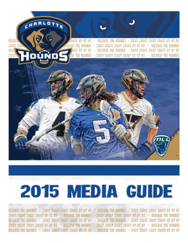 2015 Charlotte Hounds Media Guide