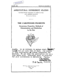 STB046 1939 the Carotenoid Pigments