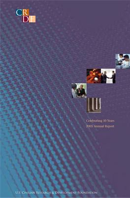 Celebrating 10 Years 2005 Annual Report