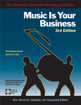Music Is Your Business, the Musician's Fourfront Strategy For