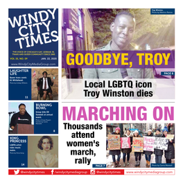 Local LGBTQ Icon Troy Winston Dies