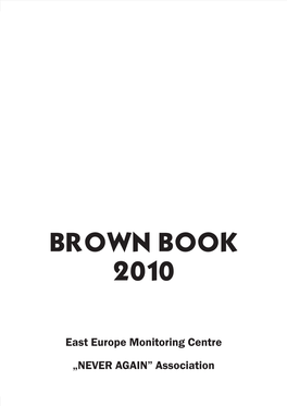 Brown Book 2010