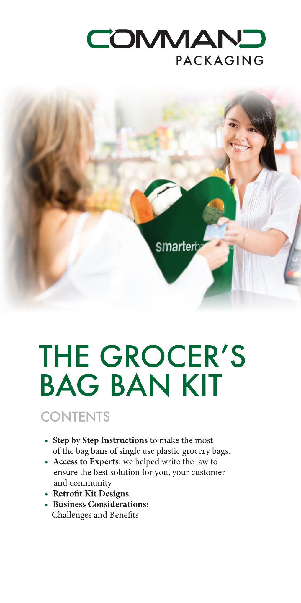 The Grocerʼs Bag Ban Kit Contents