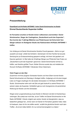 Pressemitteilung