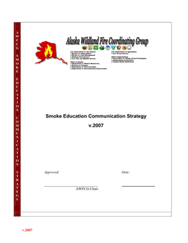 Smoke Communication Strategy and Appendices 2007