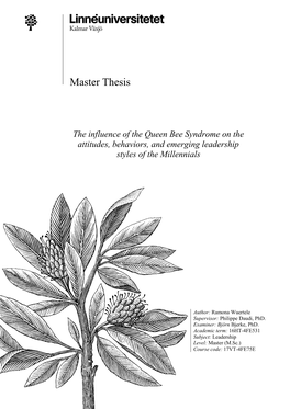 The Influence of the Queen Bee Syndrome on the Attitudes, Behaviors, and Emerging Leadership Styles of the Millennials