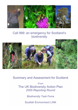 Summary and Assessment for Scotland