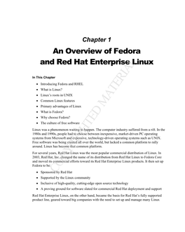 What Are Red Hat Enterprise Linux and Fedora?