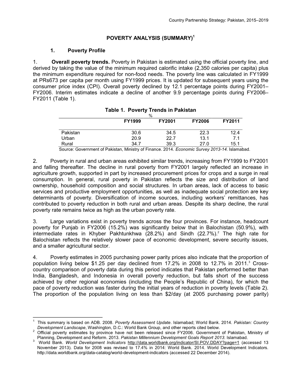 CPS Poverty Analysis (Summary)