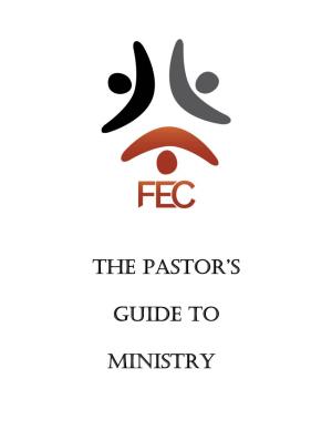 The Pastor's Guide to Ministry