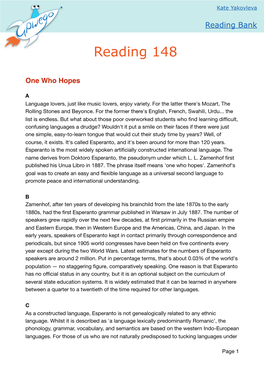 Reading Bank Coursesна Home Главную Page Reading 148