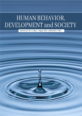 Human Behavior, Development and Society-August 2021