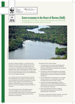 Green Economy in the Heart of Borneo (Hob)