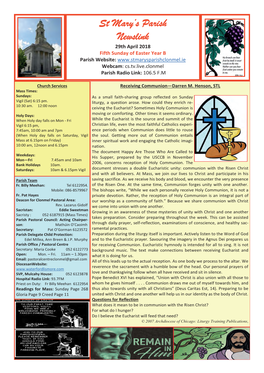 St Mary's Parish Newslink