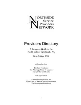 Providers Directory