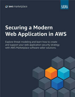 Securing a Modern Web Application in AWS