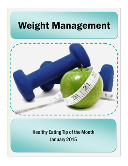 Weight Management