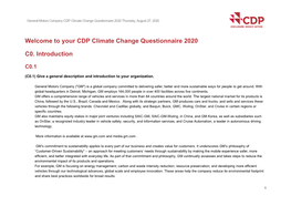 CDP Climate Change 2020