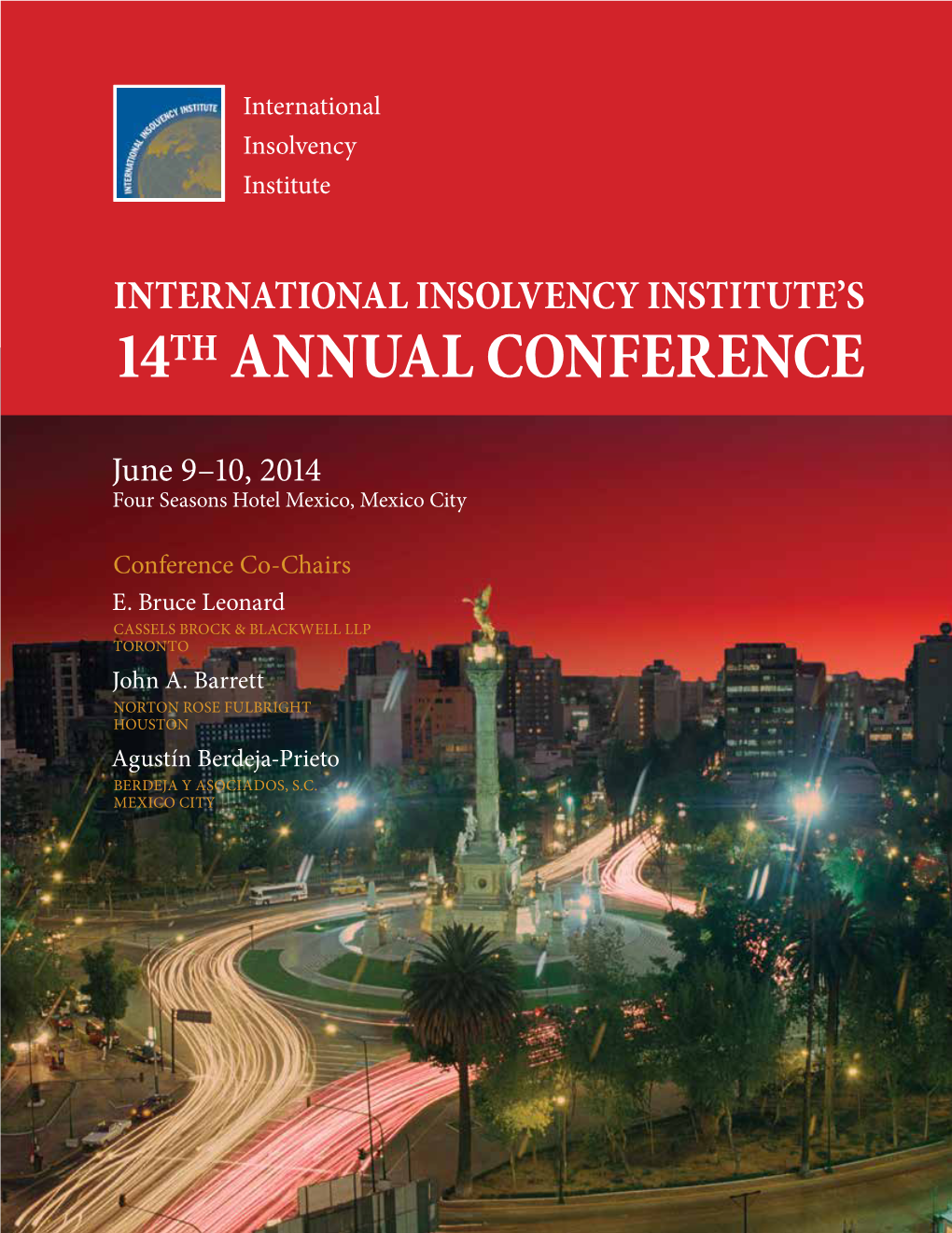 III Conference Brochure Mexico City 2014