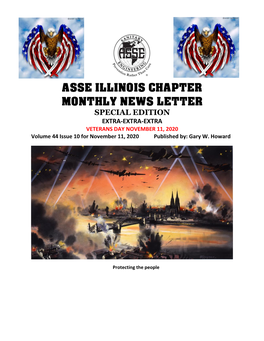 November 2020 SPECIAL EDITION of IL Chapter ASSE News