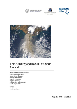 The 2010 Eyjafjallajökull Eruption, Iceland
