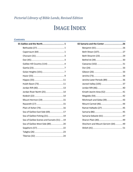 Image Index, Pictorial Library of Bible Lands