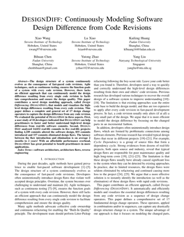 DESIGNDIFF: Continuously Modeling Software Design Difference from Code Revisions