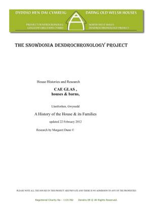 The Snowdonia Dendrochronology Project