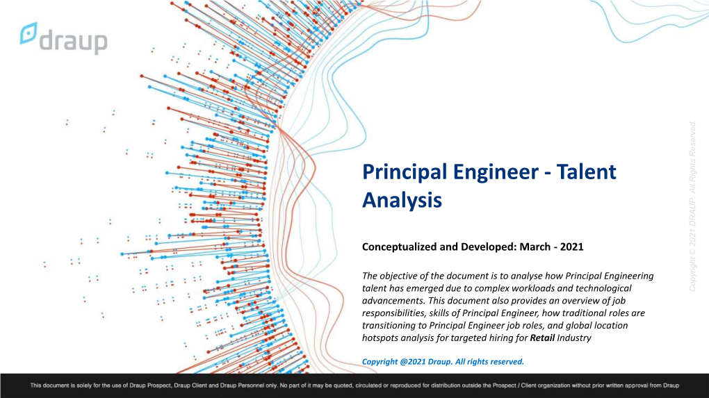 Principal Engineer - Talent Analysis