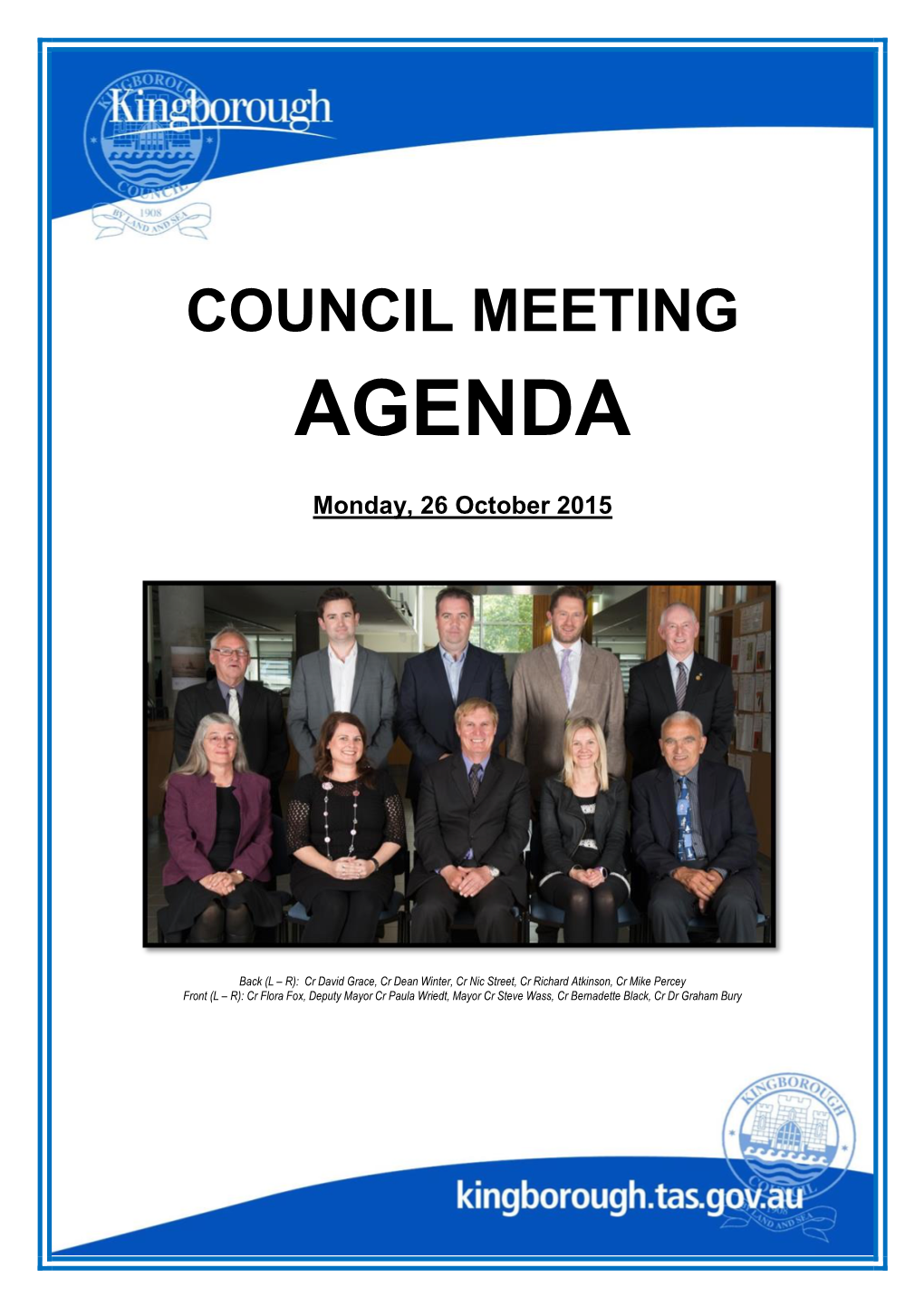 Council Agenda