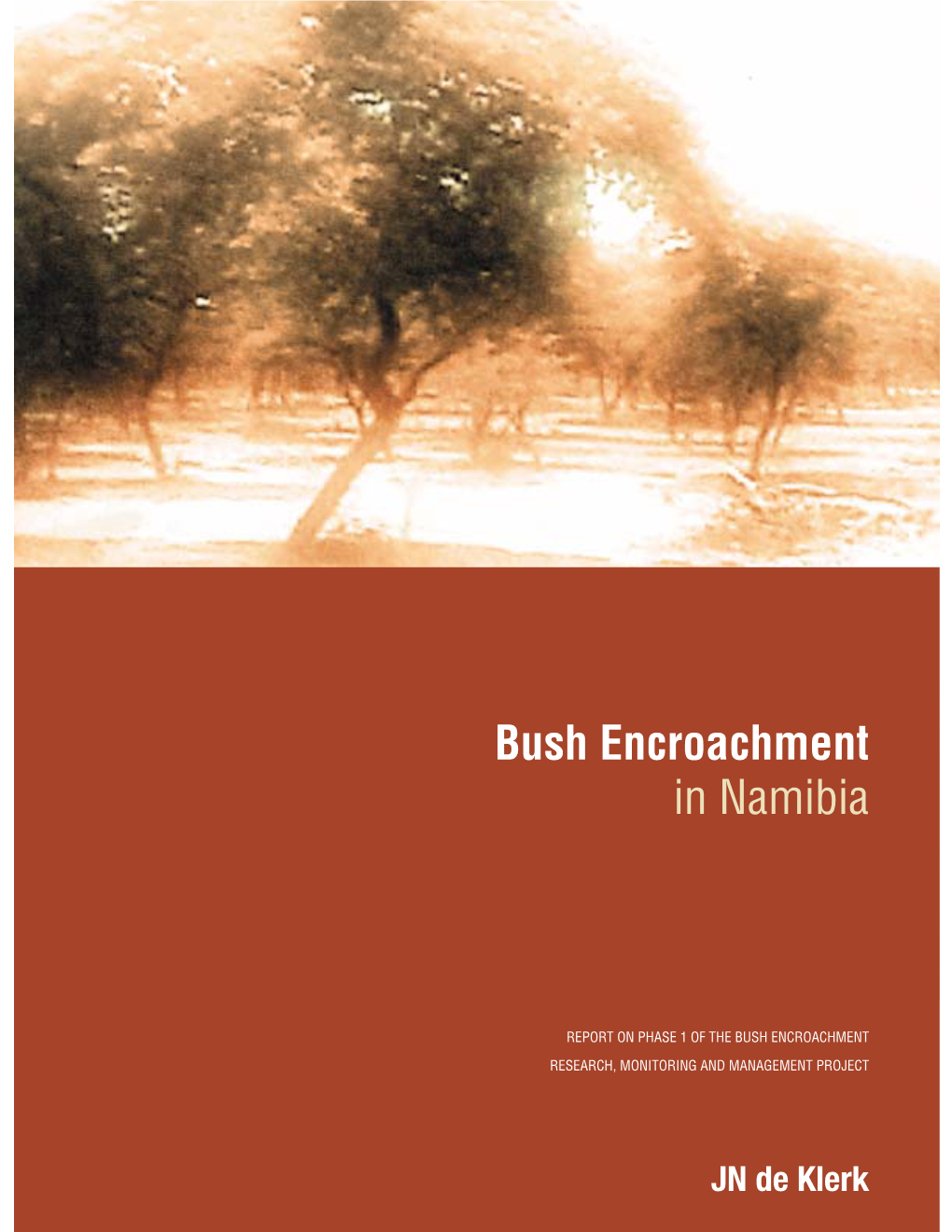 Bush Encroachment in Namibia