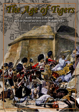Age of Tigers, Warfare in India 1740 - 1860