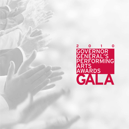 Governor General's Performing Arts Awards