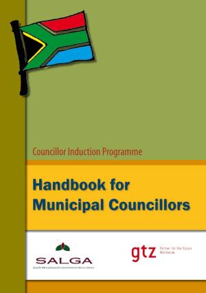 Handbook for Municipal Councillors