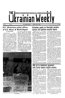 The Ukrainian Weekly 1986, No.20